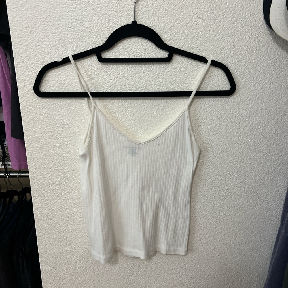 basic white tank